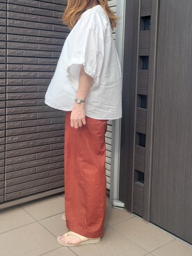 「こどもの日」｜「アイテム（サンダル）」を使った、とりさん（レディース・162cm）の春コーディネート