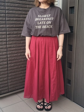 とりさん（レディース・162cm）の夏コーディネート