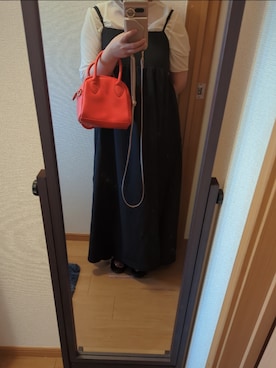 「AS KNOW AS plus（アズノゥアズプラス）のアイテム（ワンピース）」を使った、mさん（レディース・150cm）の春コーディネート