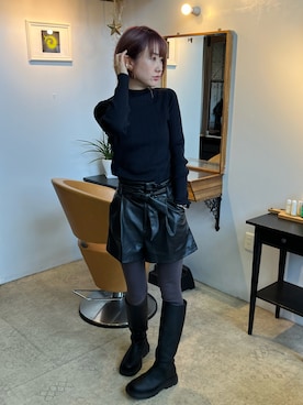 かよさん（レディース・162cm）の冬コーディネート