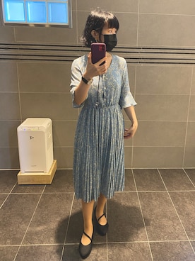 「通勤穿搭」｜「アイテム（パンプス）」を使った、Angela Lu🇹🇼さん（レディース・151cm）の秋コーディネート