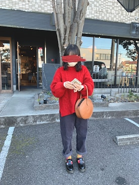 ruさん（レディース・153cm）の冬コーディネート