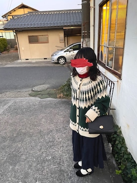 「SVEC（シュベック）のアイテム（その他シューズ）」を使った、ruさん（レディース・153cm）の冬コーディネート