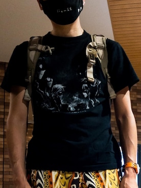 「NEW ERA（ニューエラ）のアイテム（財布/小物）」を使った、みことさん（メンズ・173cm）の冬コーディネート