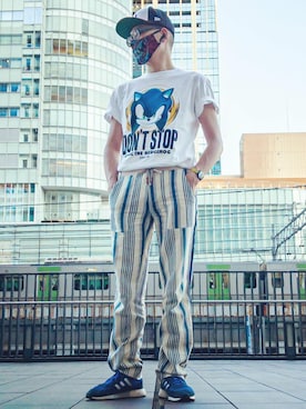 「アイテム（チノパンツ、その他）」を使った、みことさん（メンズ・173cm）の冬コーディネート