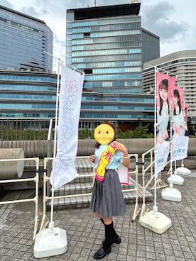 「no brand（ノーブランド）のアイテム（スカート）」を使った、くーさん（レディース・158cm）の春コーディネート