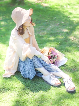 おくらさん(レディース・158cm)の夏コーディネート