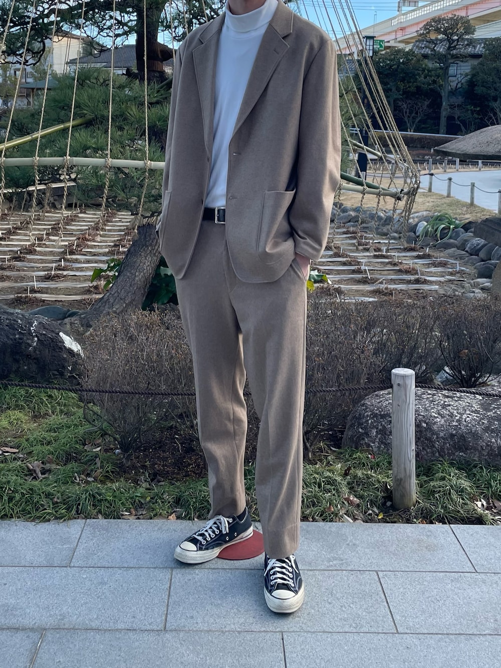 ARMANI EXCHANGE & UNIQLO セットアップ 61wNSBnYqrL._SY350_QL65_.jpg