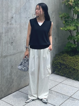 Shuruさん（レディース・162cm）の夏コーディネート