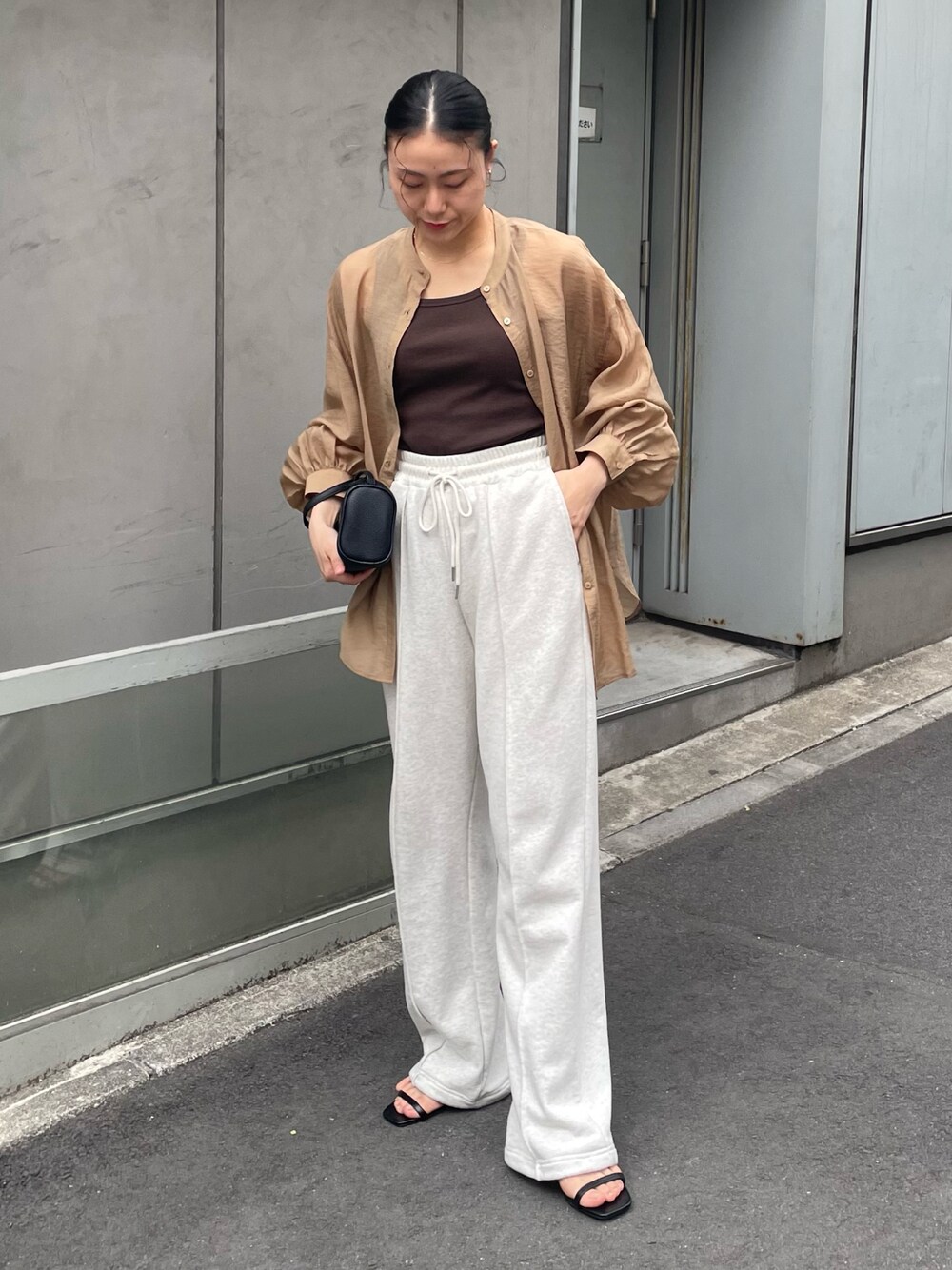 ouu様　スウェットパンツ+シアーシャツ ouu様 スウェットパンツ+シアーシャツ スウェットパンツを使った