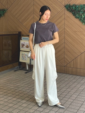 Shuruさん（レディース・162cm）の夏コーディネート
