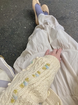 「PETIT BATEAU（プチバトー）のアイテム（アンダーウェア）」を使った、harunaさん（レディース・161cm）の春コーディネート