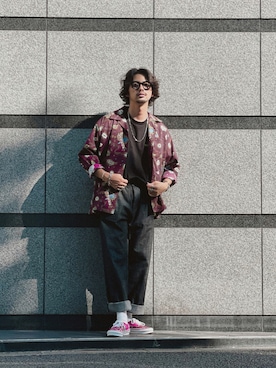 「schott(ショット)のアイテム(パンツ)」を使った、yamazakiさん(メンズ・170cm)の夏コーディネート
