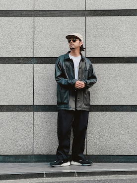 「schott（ショット）のアイテム」を使った、yamazakiさん（メンズ・170cm）の夏コーディネート