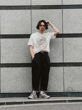 「GLADHAND」｜yamazakiさん（メンズ・170cm）の夏コーディネート