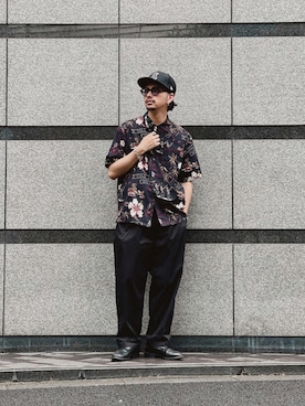 「SCHOTT」｜yamazakiさん（メンズ・170cm）の夏コーディネート