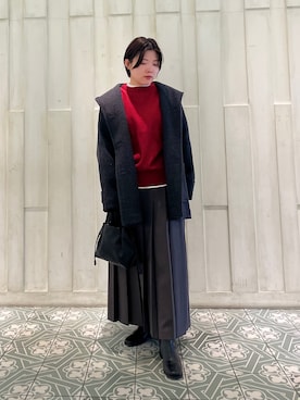 「RODE SKO（ロデスコ）のアイテム」を使った、kaoriさん（レディース・148cm）の秋コーディネート