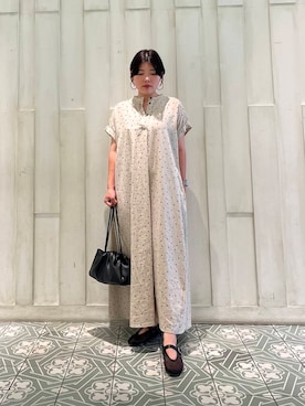 「アイテム（バレエシューズ）」を使った、kaoriさん（レディース・148cm）の夏コーディネート