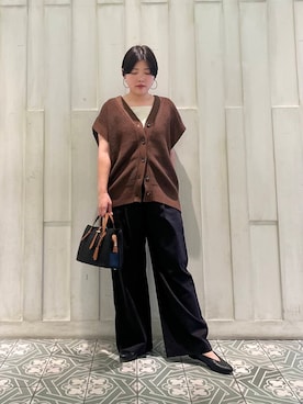 「アイテム（パンプス）」を使った、kaoriさん（レディース・148cm）の夏コーディネート