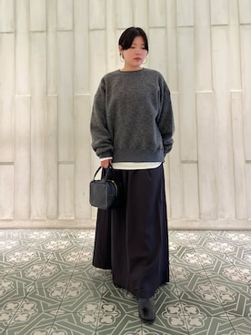 「アイテム（その他トップス）」を使った、kaoriさん（レディース・148cm）の秋コーディネート