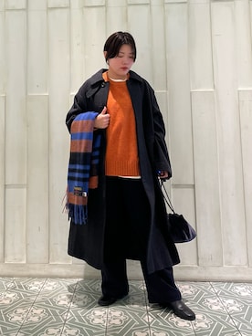 「アイテム（テーラードジャケット）」を使った、kaoriさん（レディース・148cm）の秋コーディネート