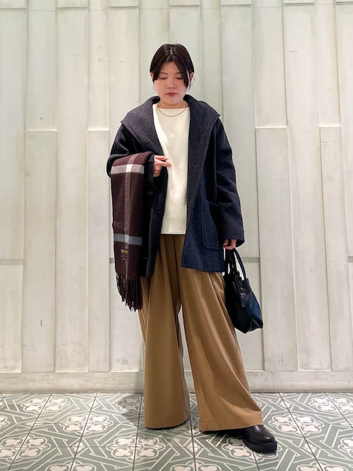 DOORS エアリーウールフードコート エアリーウールフードコート(M 杢