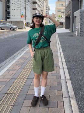 Riiさん(レディース・157cm)の夏コーディネート