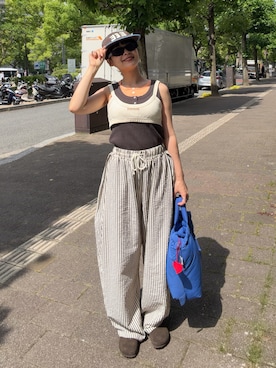 Riiさん(レディース・157cm)の夏コーディネート