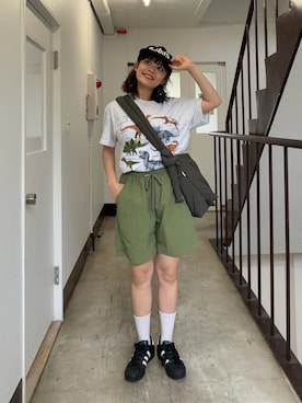 Riiさん(レディース・157cm)の夏コーディネート