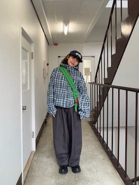 「forksy.（フォルクシー）のアイテム」を使った、Riiさん（レディース・157cm）の春コーディネート