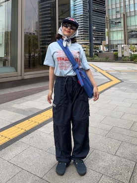 「FFEIN（フェイン）のアイテム」を使った、Riiさん（レディース・157cm）の春コーディネート