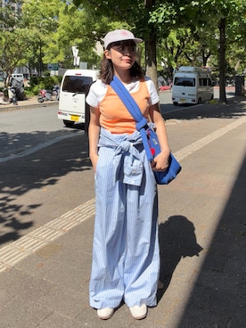 Riiさん(レディース・157cm)の夏コーディネート