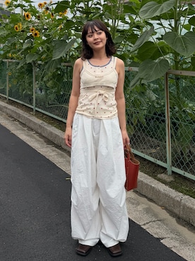 Riiさん(レディース・157cm)の夏コーディネート