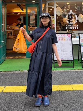 Riiさん（レディース・157cm）の夏コーディネート