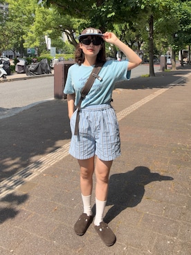 Riiさん(レディース・157cm)の夏コーディネート