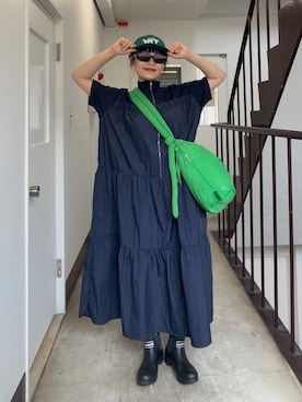 Riiさん(レディース・157cm)の夏コーディネート