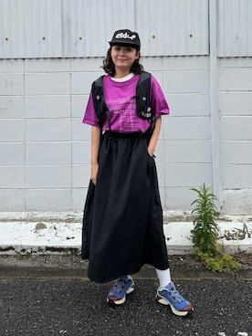 Riiさん（レディース・157cm）の夏コーディネート