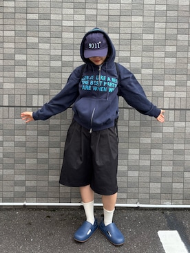 「common gull products.（コモンガルプロダクツ）のアイテム」を使った、Riiさん（レディース・157cm）の春コーディネート