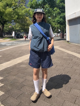 Riiさん（レディース・157cm）の夏コーディネート
