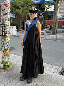 Riiさん(レディース・157cm)の夏コーディネート