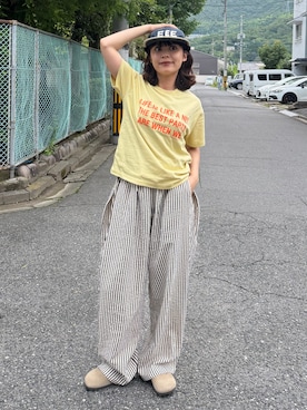 Riiさん（レディース・157cm）の夏コーディネート