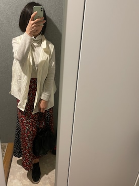 「JEANS MATE（ジーンズメイト）のアイテム」を使った、ゆみこさん（レディース・155cm）の春コーディネート