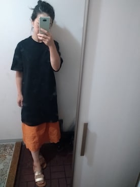 「ZARA TRF（ザラティーアールエフ）のアイテム」を使った、ゆみこさん（レディース・155cm）の秋コーディネート