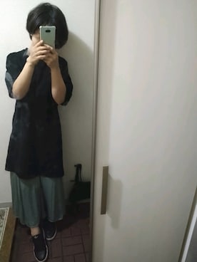 「ZARA TRF（ザラティーアールエフ）のアイテム」を使った、ゆみこさん（レディース・155cm）の秋コーディネート