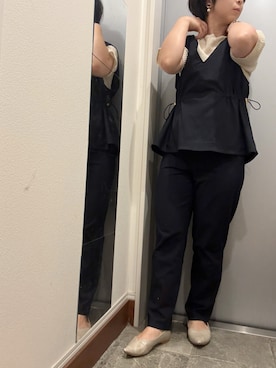 「3coins（3coins）のアイテム」を使った、ゆみこさん（レディース・155cm）の夏コーディネート