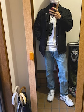「アイテム（PC・スマホグッズ/家電）」を使った、champkunさん（メンズ・175cm・20代）の秋コーディネート