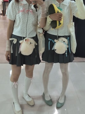 「SHEEN（シーン）のアイテム（バッグ）」を使った、asuka_423711さん（レディース・158cm）の夏コーディネート