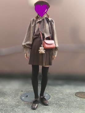 「WC（ダブル シー）のアイテム（バッグ）」を使った、asuka_423711さん（レディース・158cm）の秋コーディネート