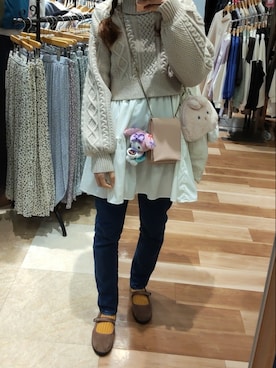 asuka_423711さん（レディース・158cm）の冬コーディネート