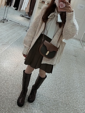 「アイテム（PC・スマホグッズ/家電）」を使った、asuka_423711さん（レディース・159cm・20代）の冬コーディネート